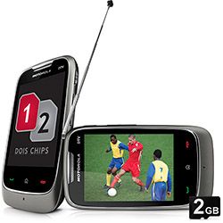Motorola EX440 MotoGo Desbloqueado Preto/Prata Dual Chip