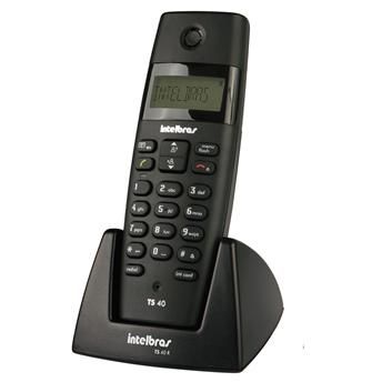 Ramal S/ Fio TS40R C/ Identificador de Chamadas Intelbrás