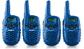 4 Rádios de Comunicação Twin Azul 4 Km Intelbrás