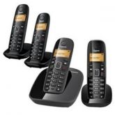 Telefone S/ Fio Gigaset Siemens A390 DECT 6.0 C/ Id+3 Ramais