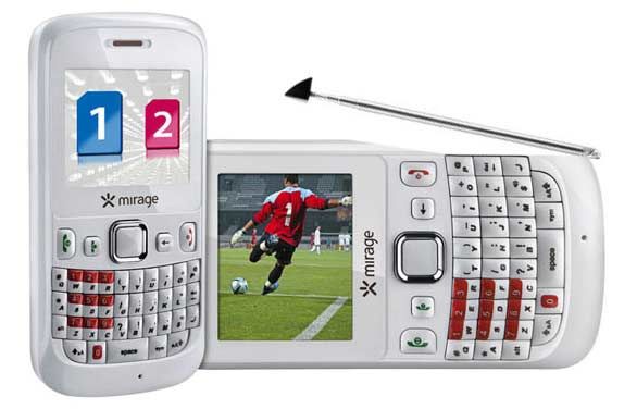 Celular Dual Chip Mirage Smart P3106 TV Bluetooth MP3 Player