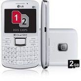 Celular LG C199 Branco Desbloq. Wi-Fi Câmera 2.0MP MP3