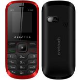 Alcatel OT-307 Desbloqueado, Vermelho, Tri Chip, Câmera VGA