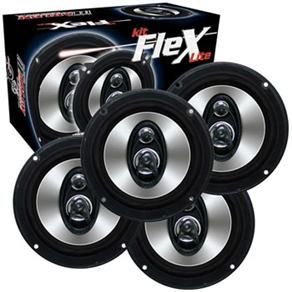Kit 4 Alto-Falantes Triaxiais 6 Arlen