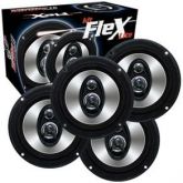 Kit 4 Alto-Falantes Triaxiais 6 Arlen