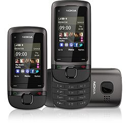 NOKIA C2-05 Desbloqueado Cinza Câmera Digital Rádio FM MP3